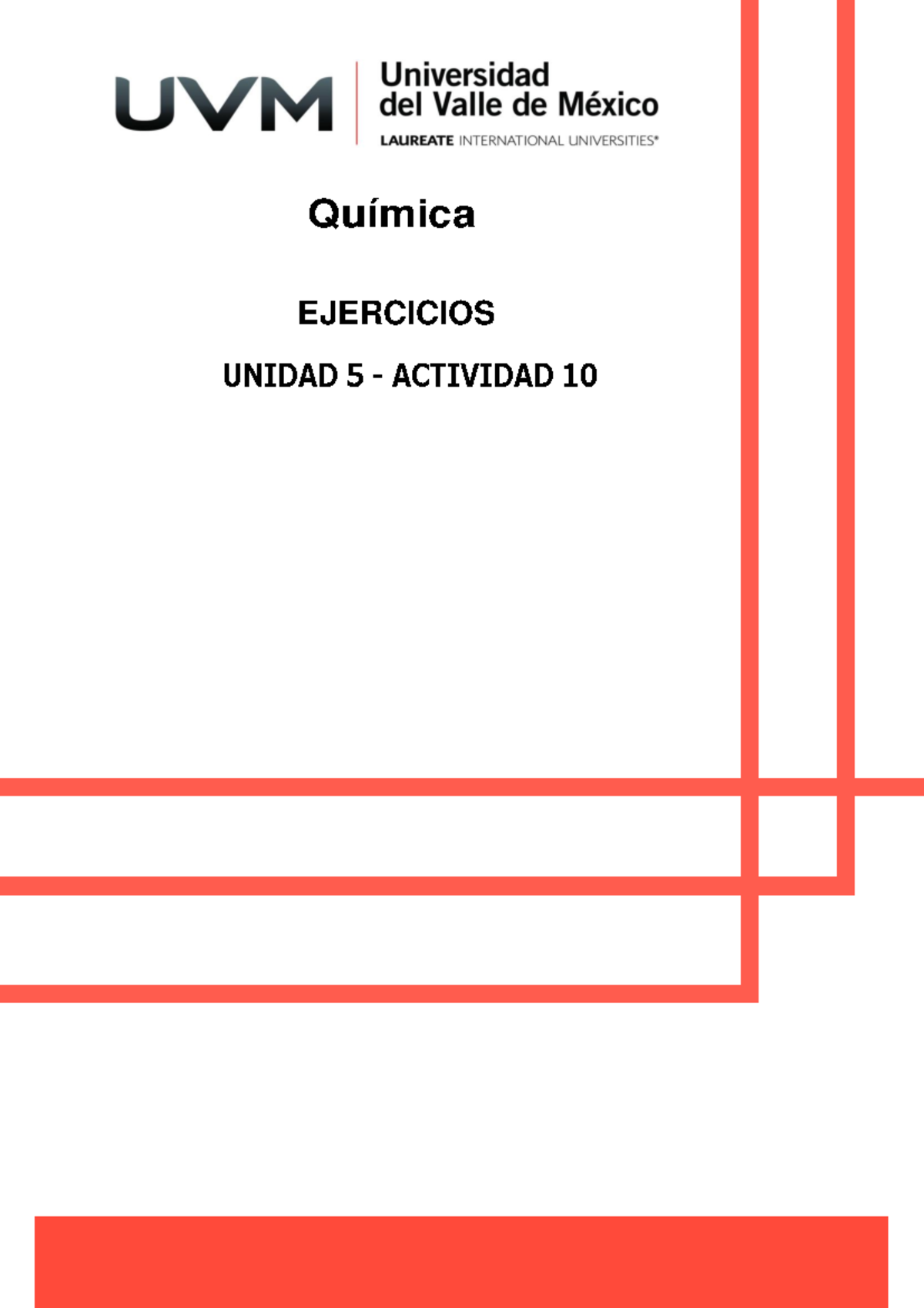 Ejercicios - 3 - Unidad 5 Actividad 10 - Química EJERCICIOS UNIDAD 5 ...