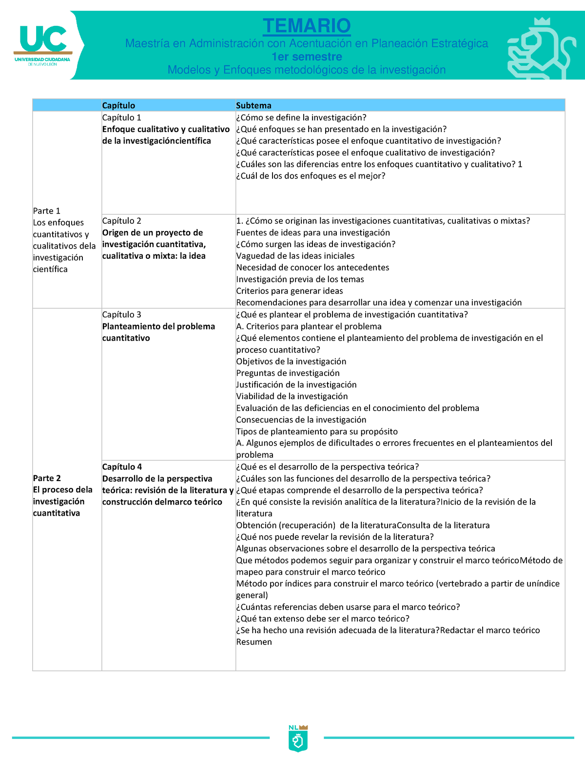 Modelos Y Enfoques Metodologicos De La Investigacion 1S MAPE - Capítulo ...