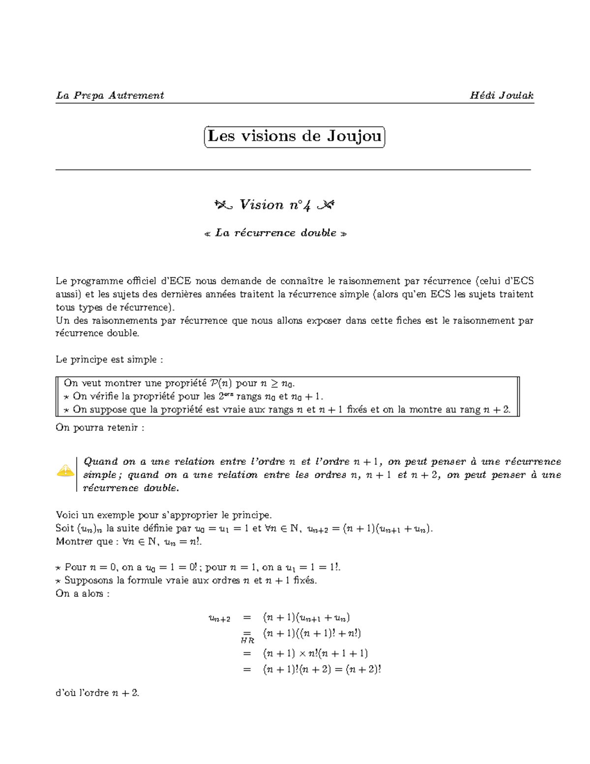 quel est le double de la somme de 6 et 3