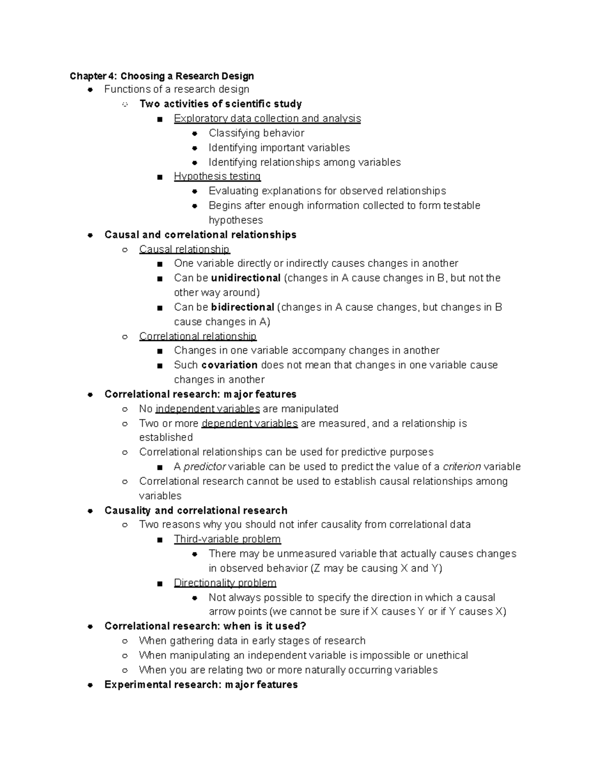 research design chapter 4