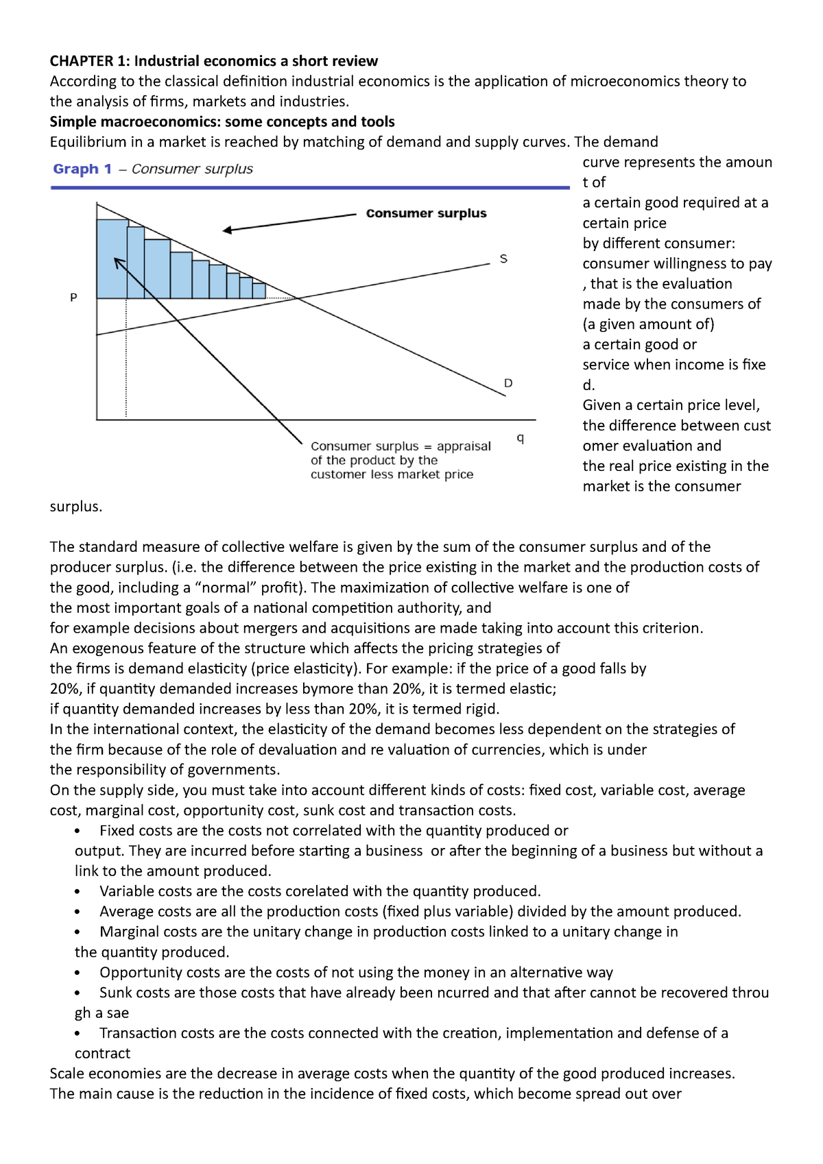 assignment on industrial economics