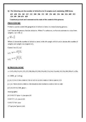 C Chart Types