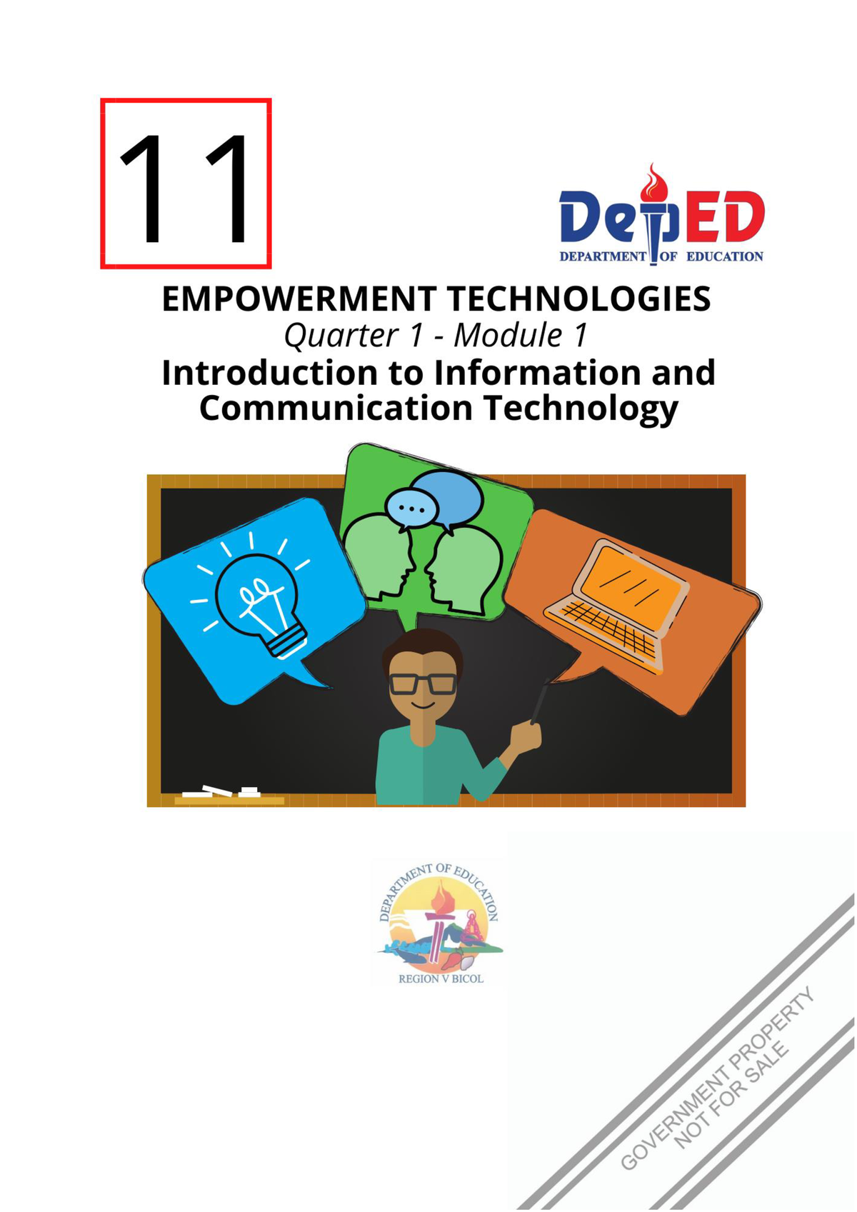 Empotech Q1 Module 1 CC FSFDF - EMPOWERMENT TECHNOLOGIES (ICT For The ...