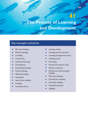 Training and development - We explore training and development through ...