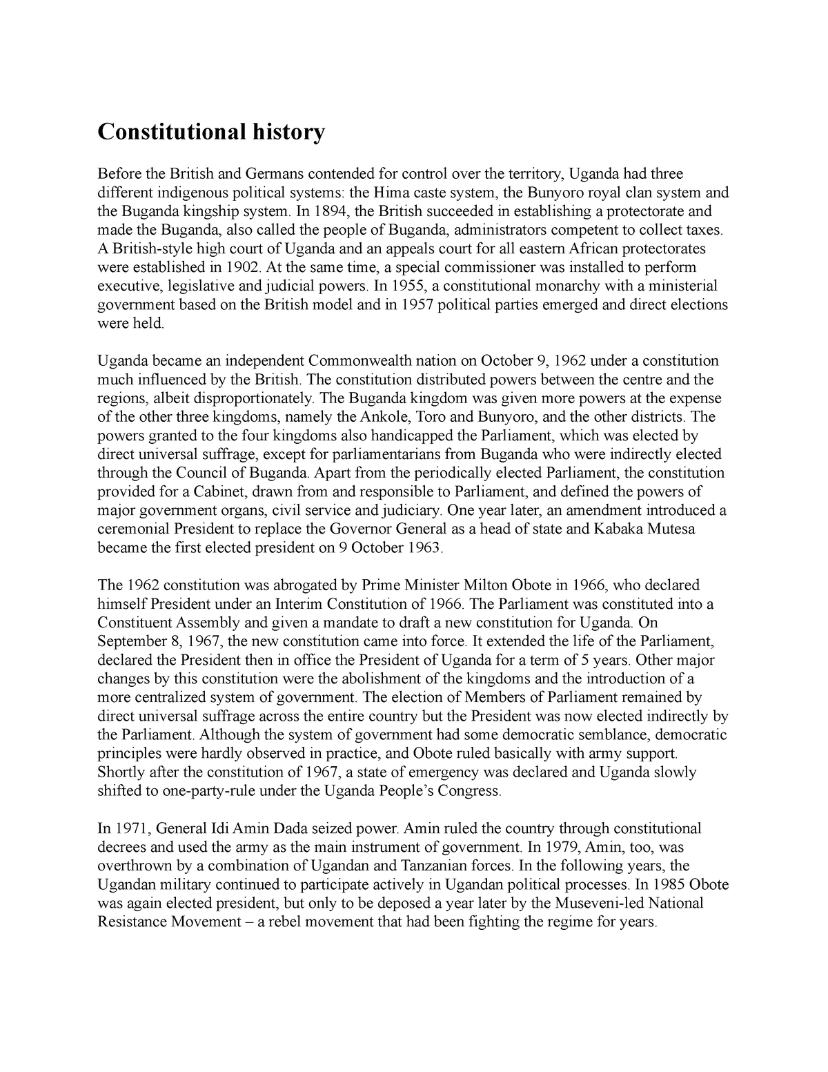 research paper on constitutional history