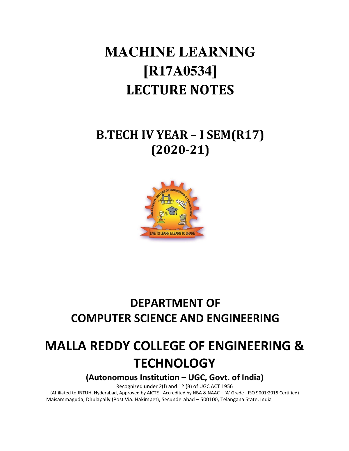 assignment 1 machine learning