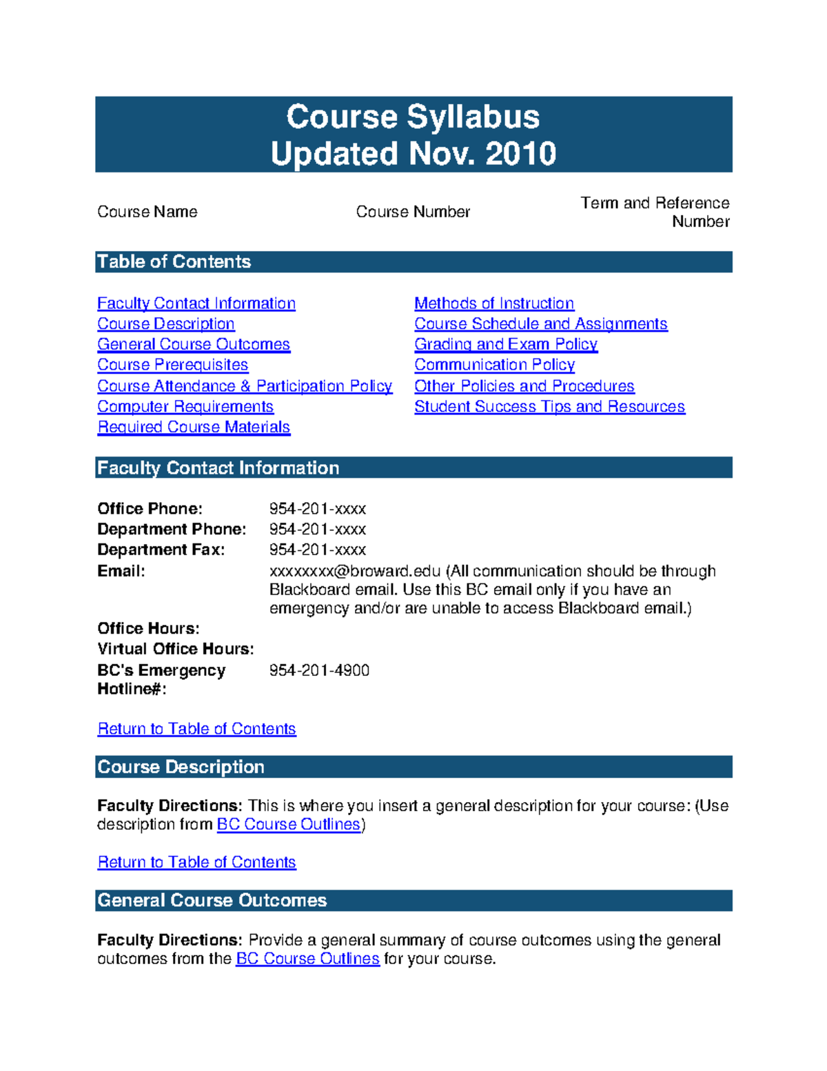 BC Syllabus Template - syllubus - Course Syllabus Updated Nov. 2010 ...
