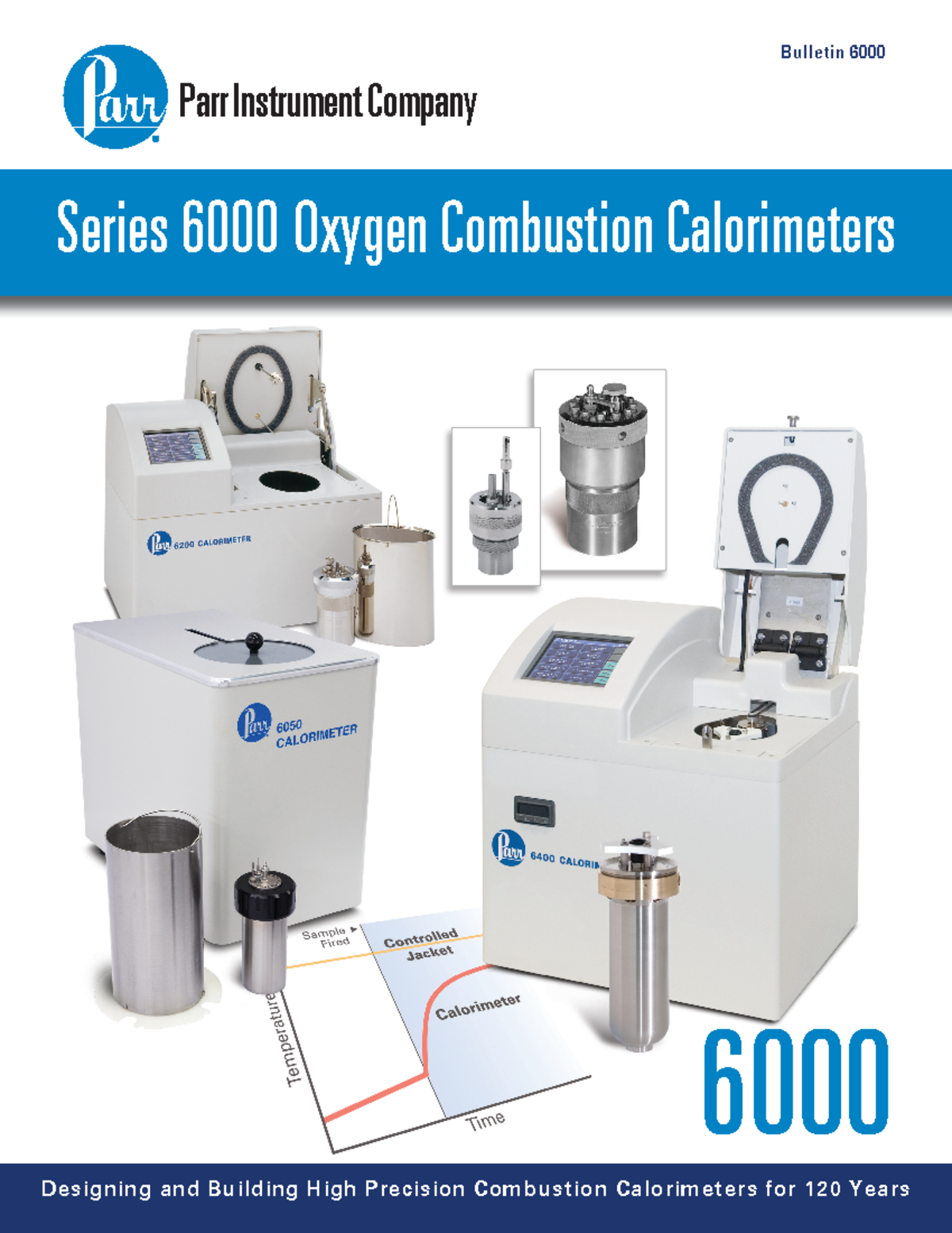 6000MB Parr Series6000OxygenBombCalorimeters SalesLiterature