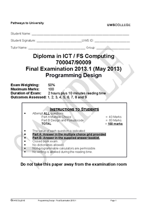 Lab 2 - Pattern Booklet - 048024 - Studocu