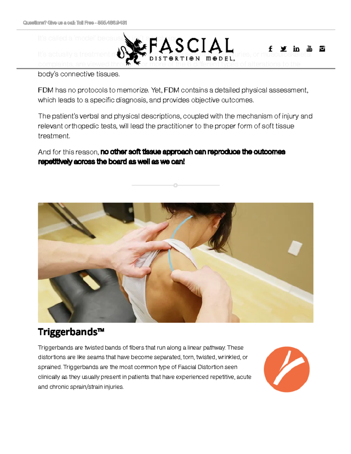 What is FDM - Fascial Distortion Model® - - Studocu
