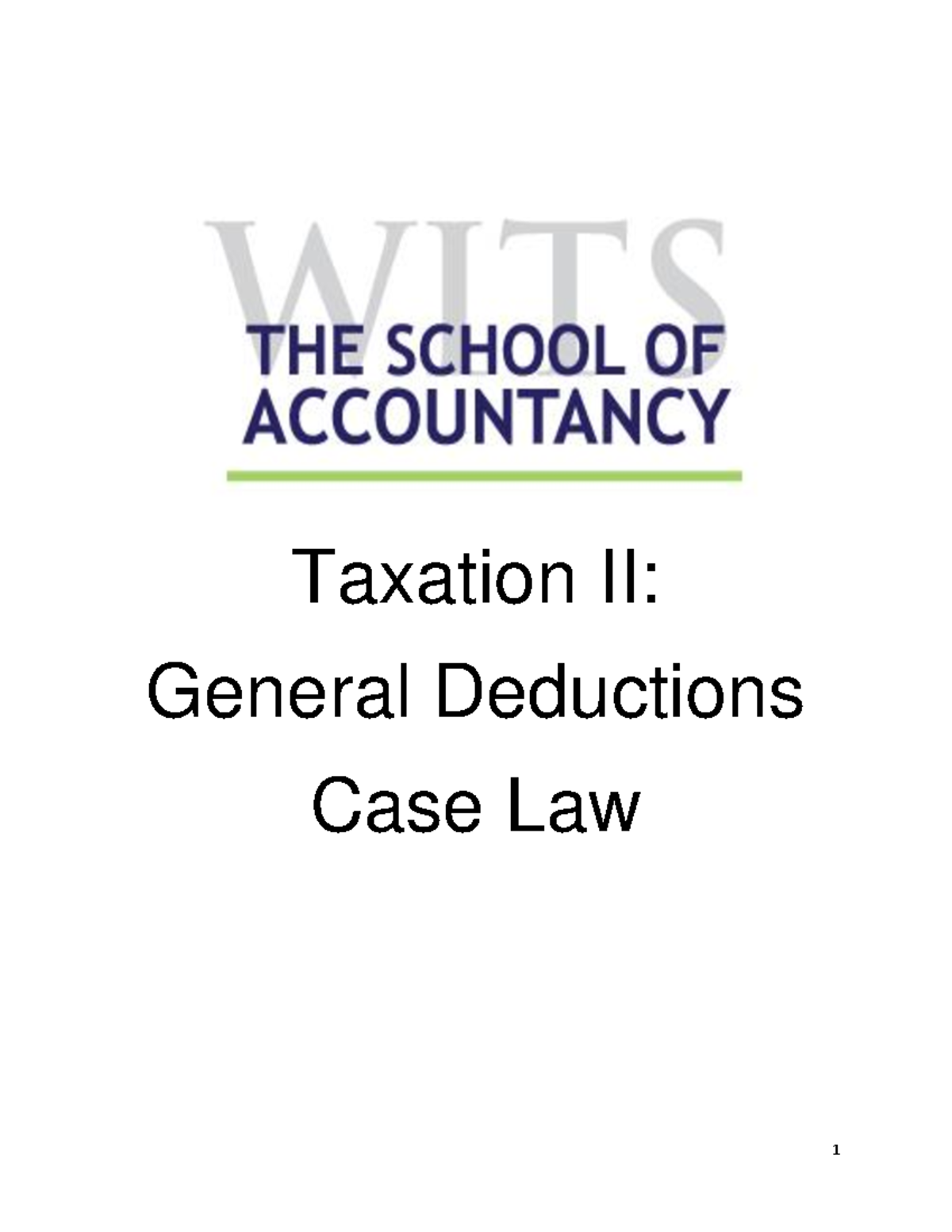 case-law-pack-general-deductions-1-taxation-ii-general-deductions