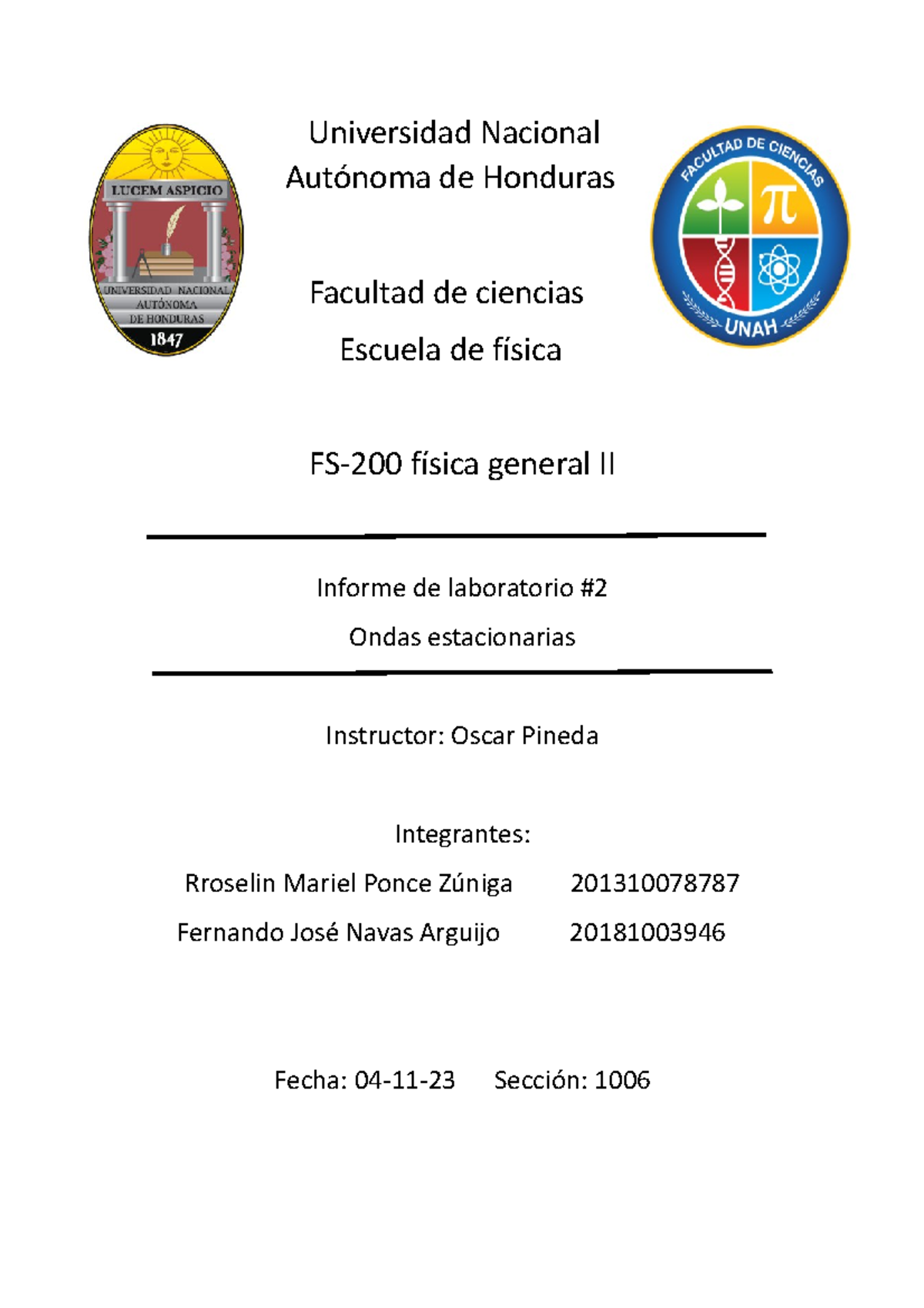 Informe Lab Practica 3 Expansión Térmica Universidad Nacional Autónoma De Honduras Facultad De 8360