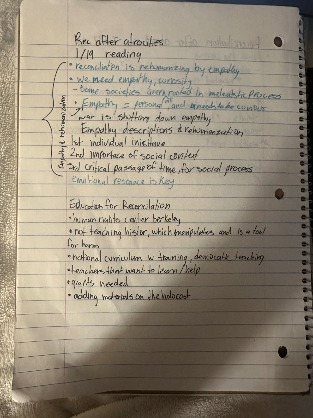 IMG 5483 - This course on transitional justice and reconciliation is ...