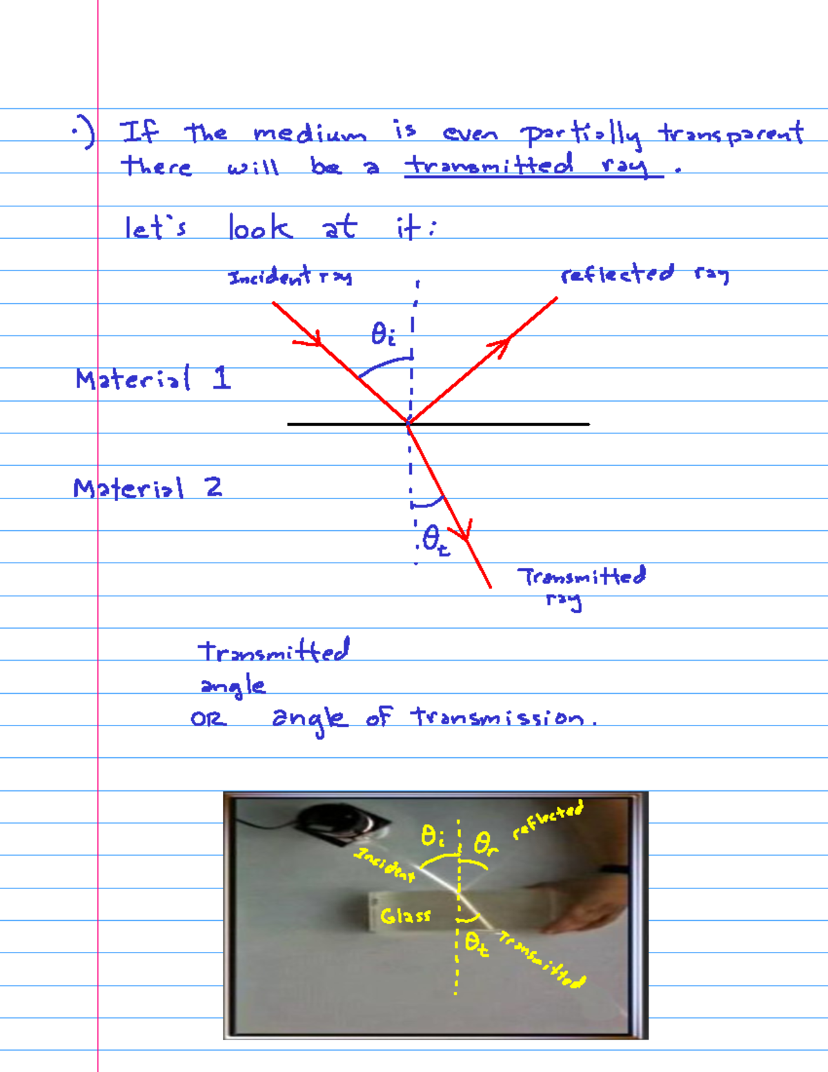 Lecture 2 - Rays, Reflection, and Refraction - PHYS 102 - Studocu