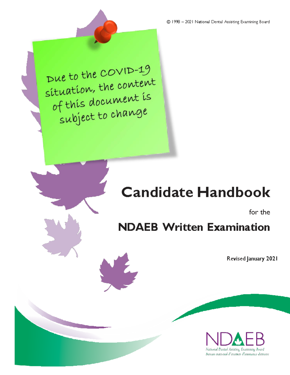 Candidate Handbook for NDAEB exam - Pharmacology 23 - UOG - Studocu
