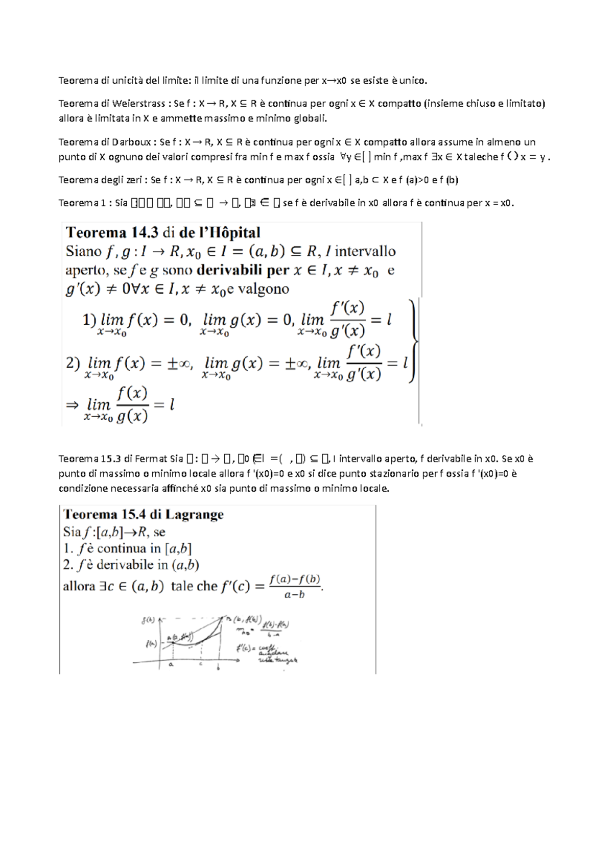 Teoremi Di Matematica - Teorema Di Unicità Del Limite: Il Limite Di Una ...