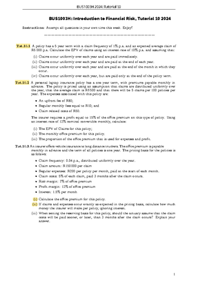 BUS1003H Tutorial 10