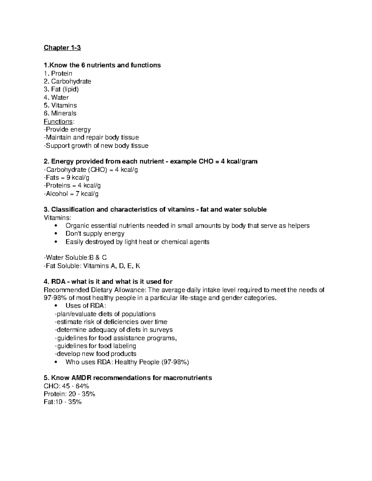 34 Nutrient Functions Worksheet Answers - Worksheet Source 2021