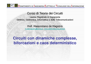 Elenco Elaborati - Teoria Dei Circuiti - A.a. 2016/2017 - DEGLI STUDI ...