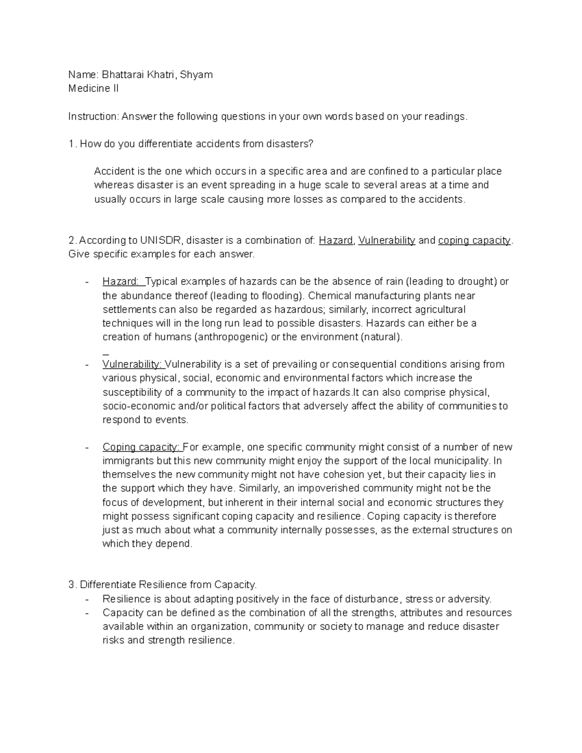 Assigment 1 - This subject emphasis about planning and intervening to ...