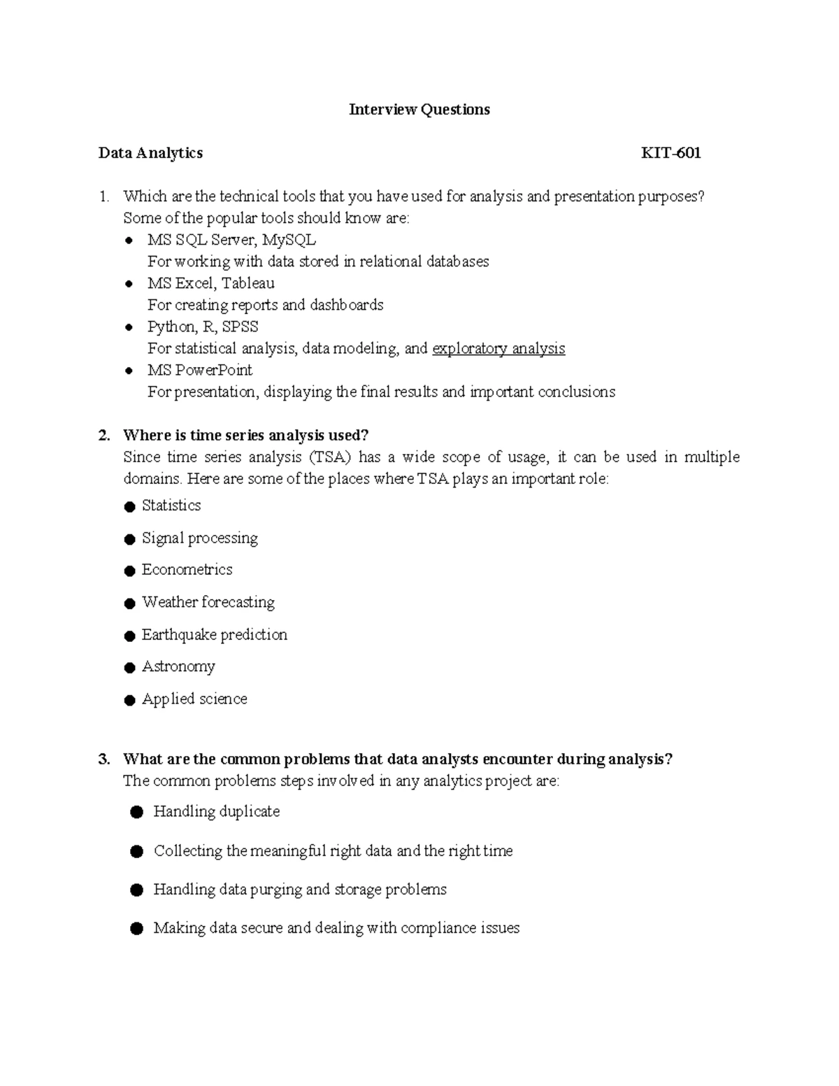 Unit3 Design part1 - Notes for the respective sub - Software ...
