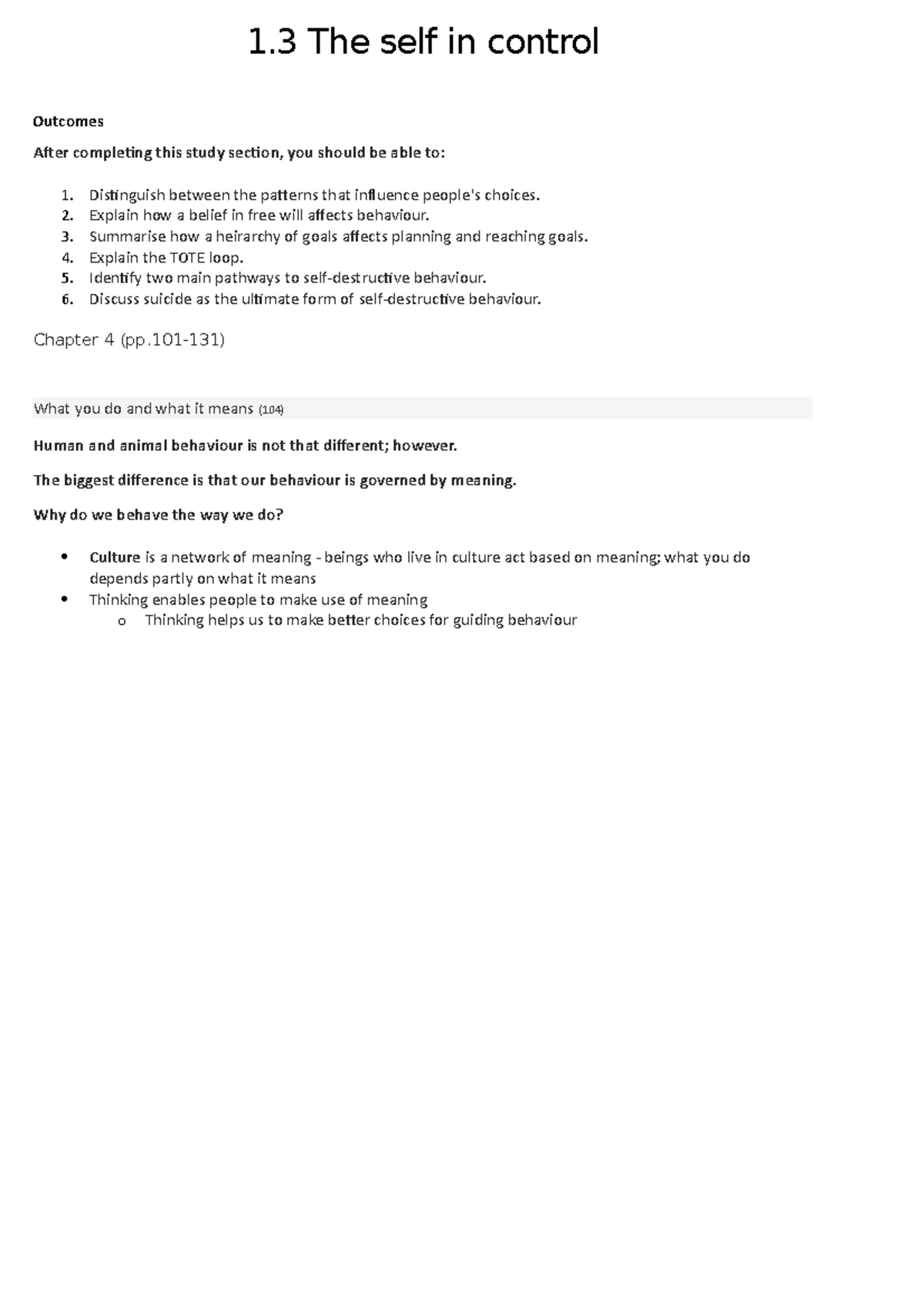 1 NWU Potchefstroom Industrial Psychology 1 The self in