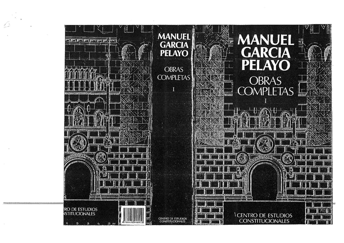 Tipologías de los conceptos de Constitución - Manuel García Pelayo