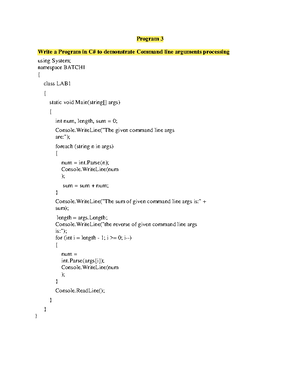 Write a C# program to Find Factorial of a number - Program 1b and 1c ...
