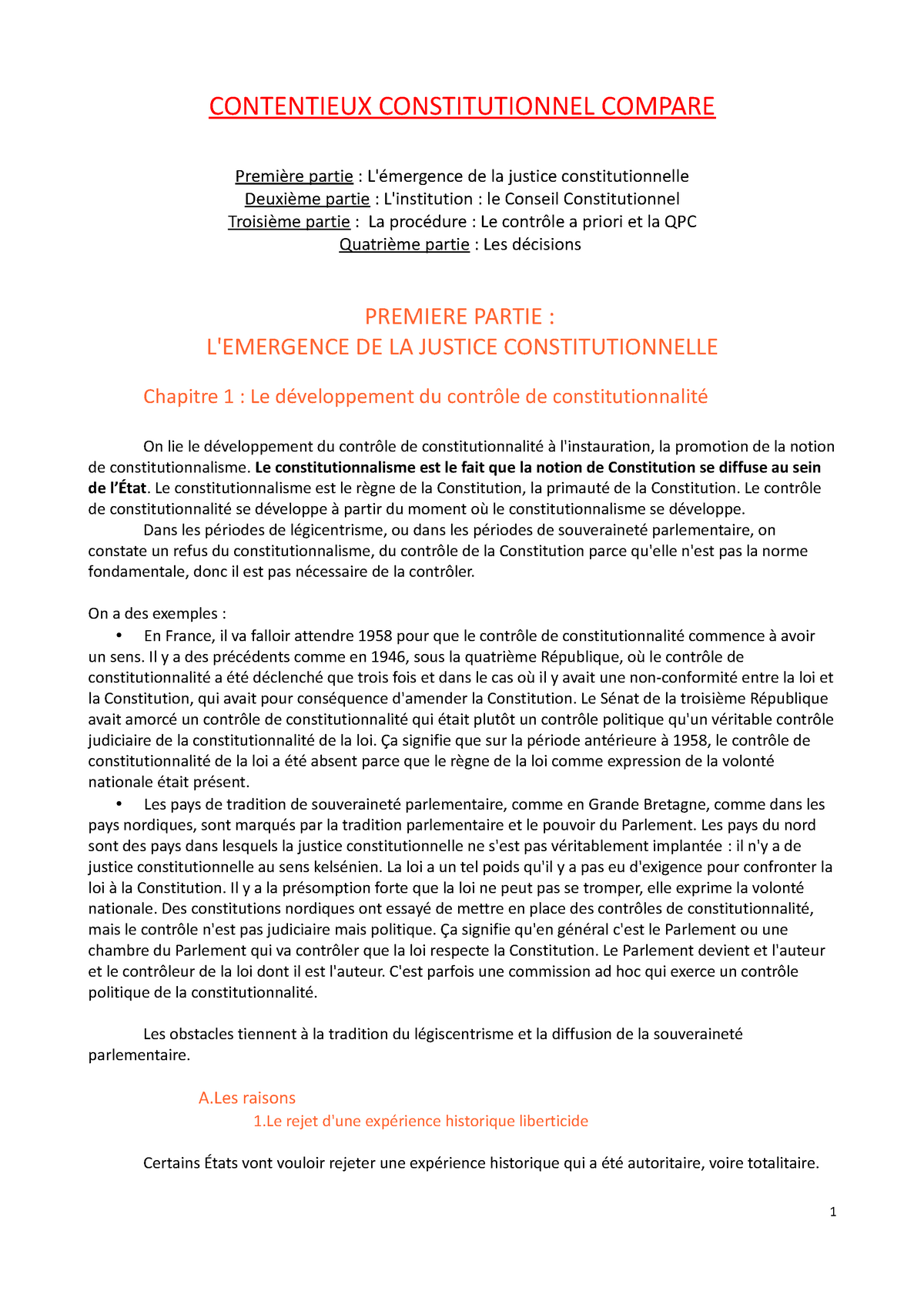 Conseil Constitutionnel Et Etat De Droit dissertations et mémoires 1 - 25