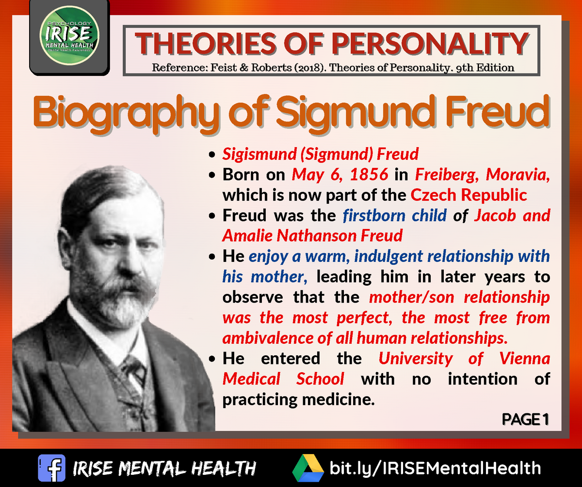 short biography of sigmund freud