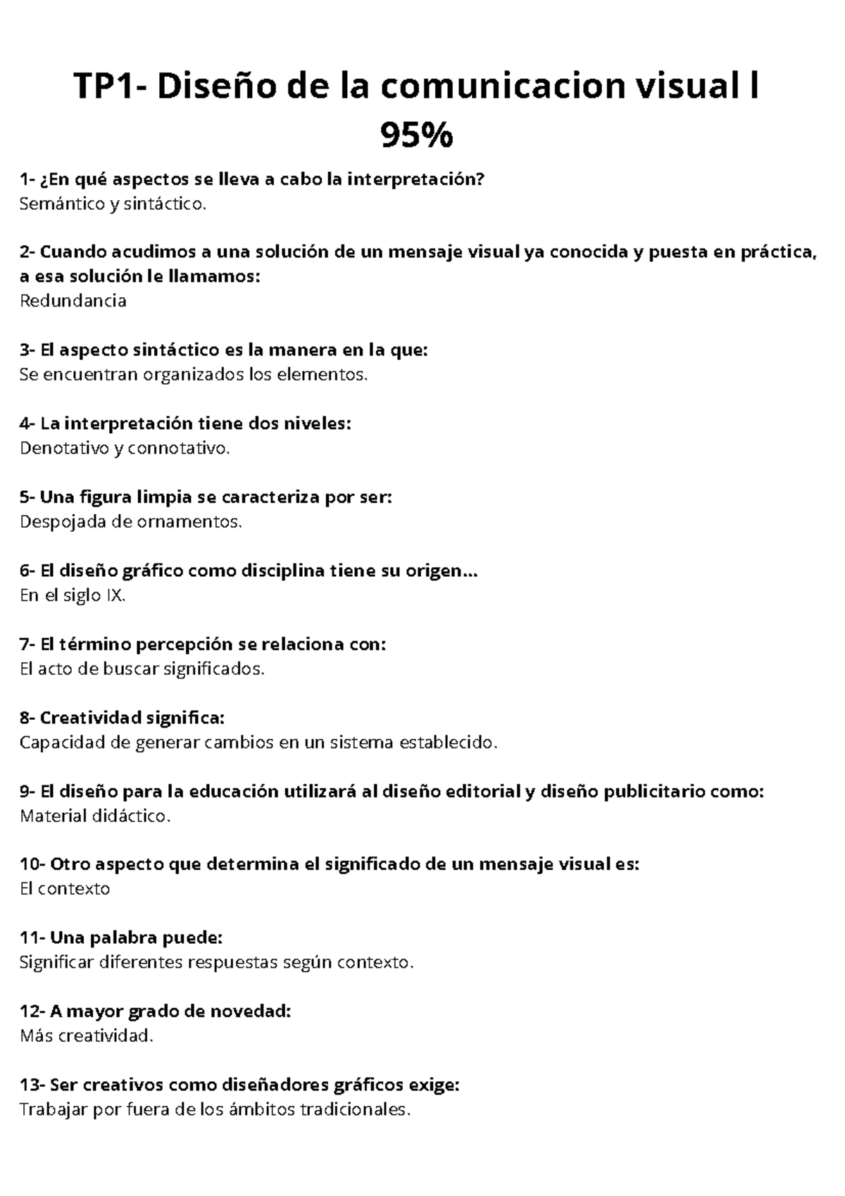 TP1- 95% Diseño de la comunicacion visual l - 1- ¿En qué aspectos se ...