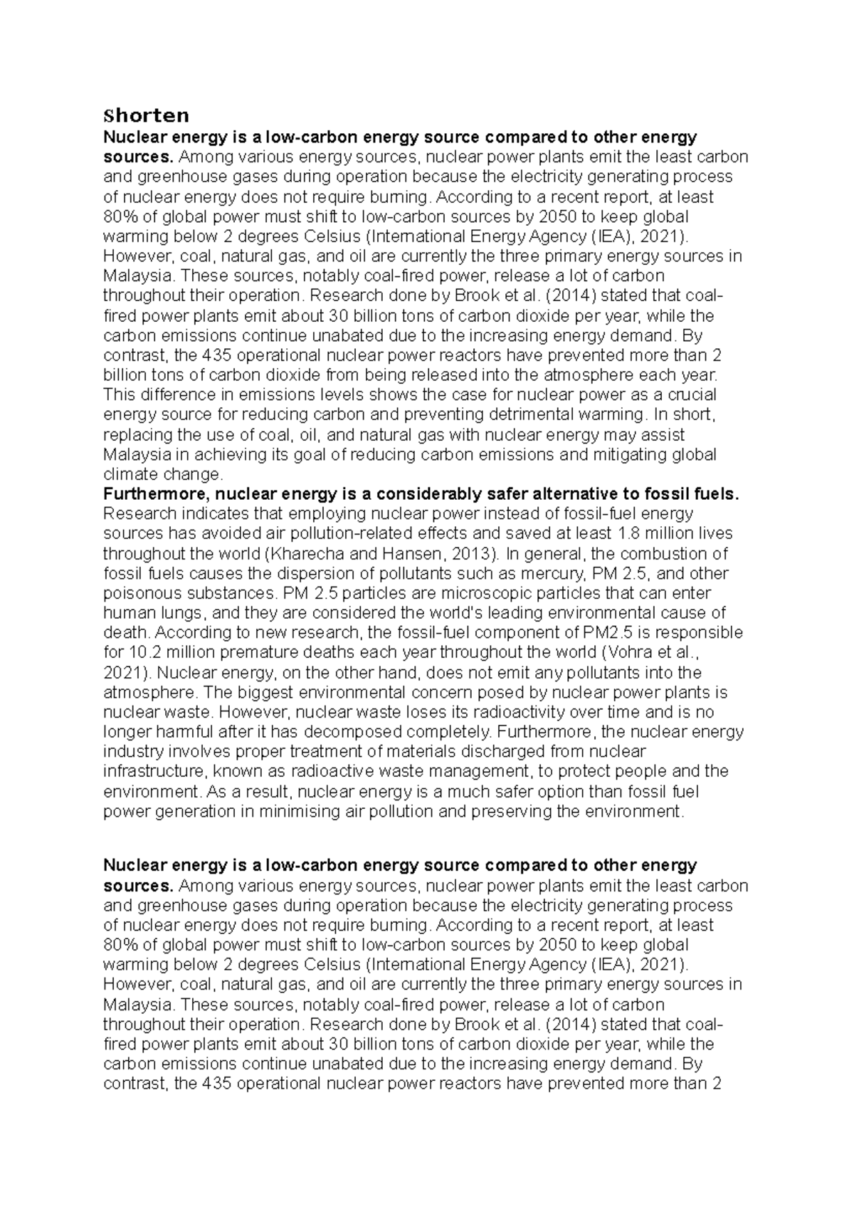 CT ASG 2 - Prepared script for critical thinking assignment (debate ...