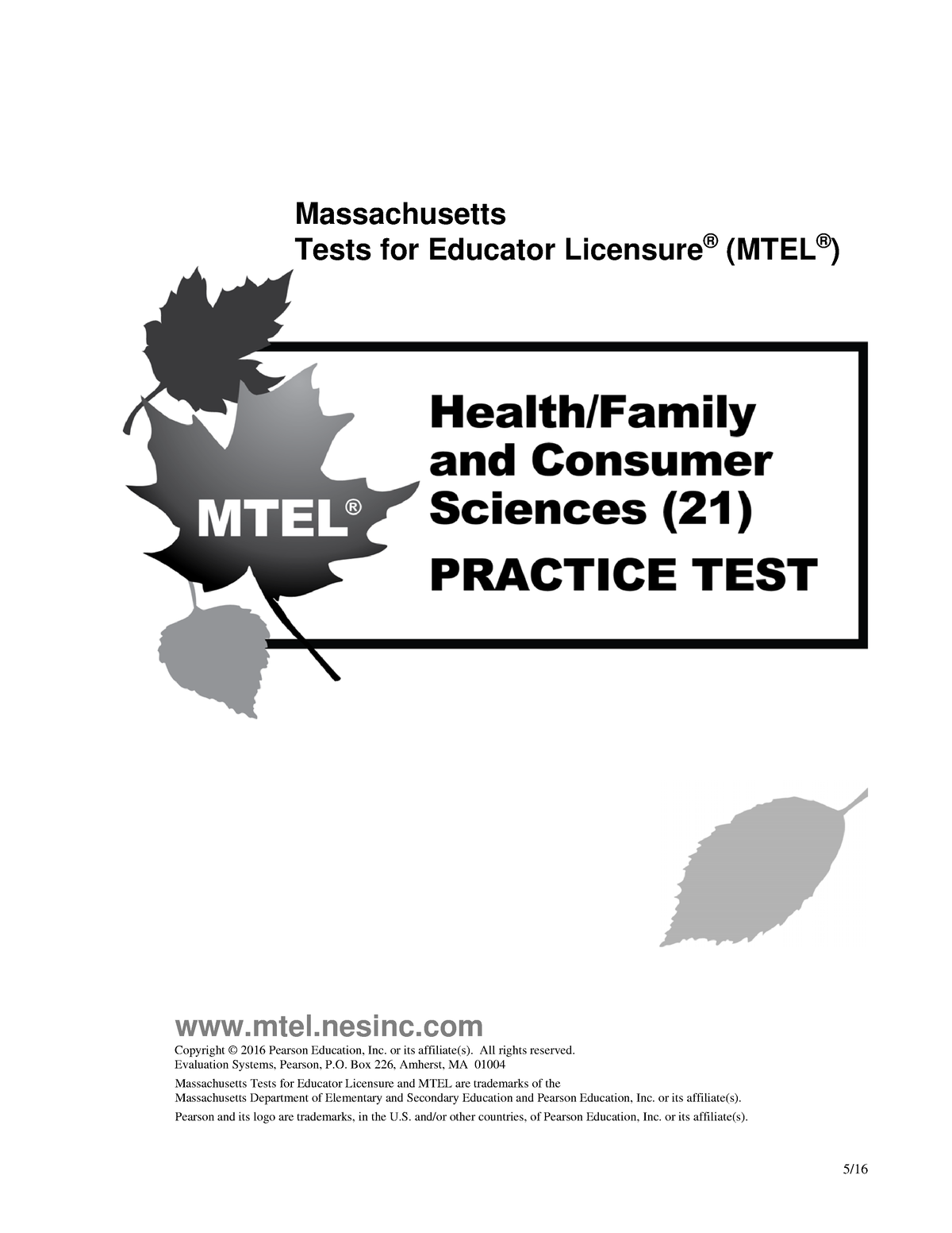 MA FLD021 Practice TEST Massachusetts Tests For Educator Licensure   Thumb 1200 1553 