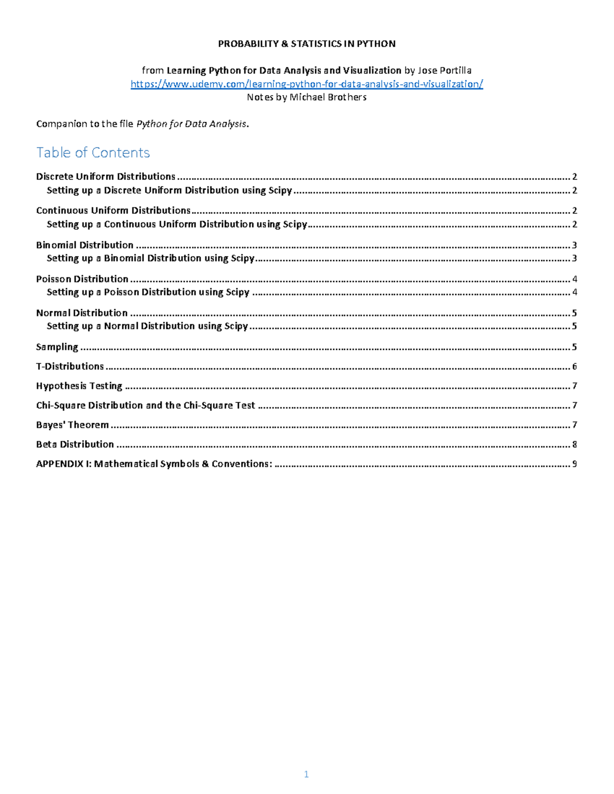Python Probability Statistics - PROBABILITY & STATISTICS IN PYTHON from ...