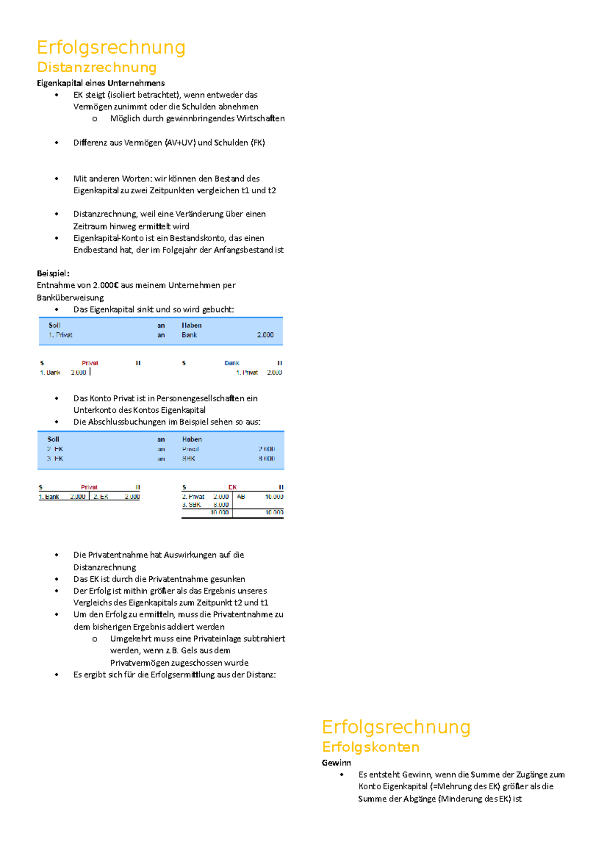 Studienbrief 2 - Kostenrechnung Und Buchführung - SS 2021/2022 ...