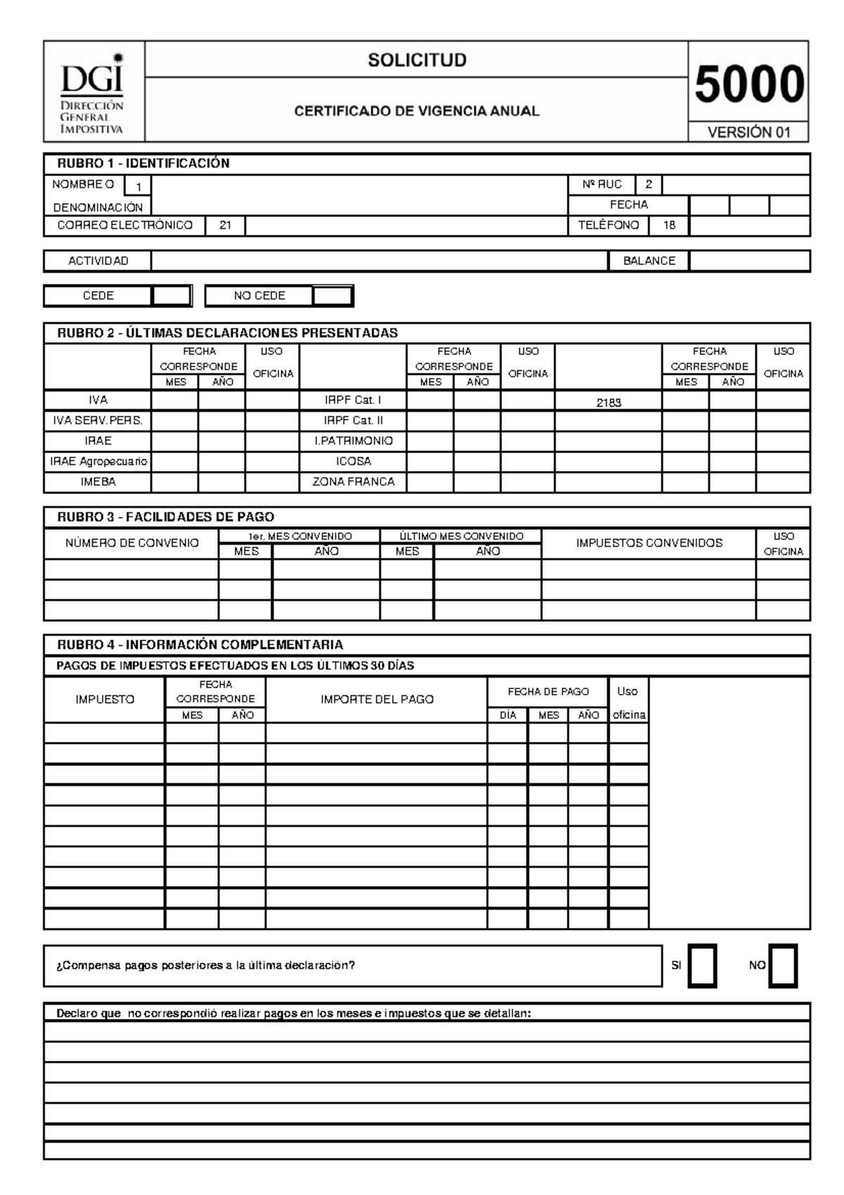 Form+5000 - kkkk - MES MES AÑO CORRESPONDE FECHA IMPORTE DEL PAGO ...