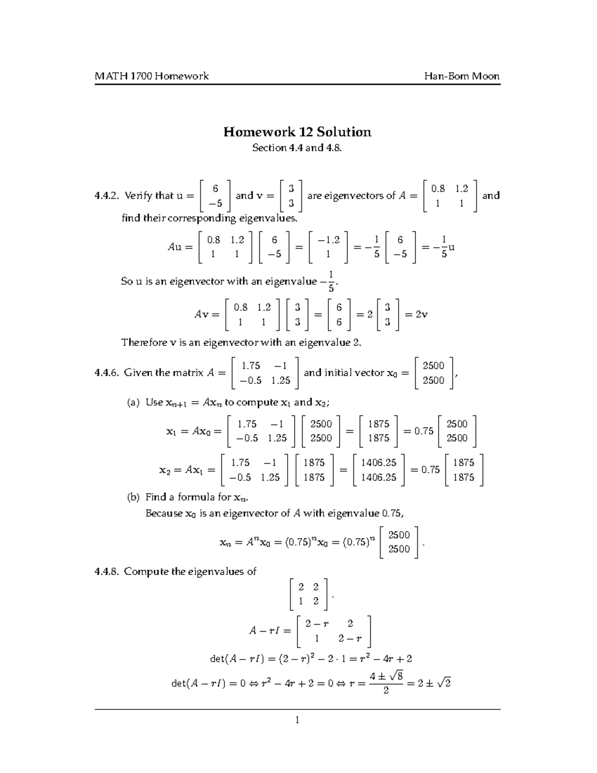 lesson 12 homework answer key 4.5