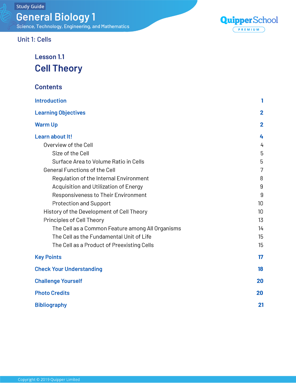 BIO1 11 12 Q1 0101 FD - Bio - Cell Theory Lesson 1. Introduction ...