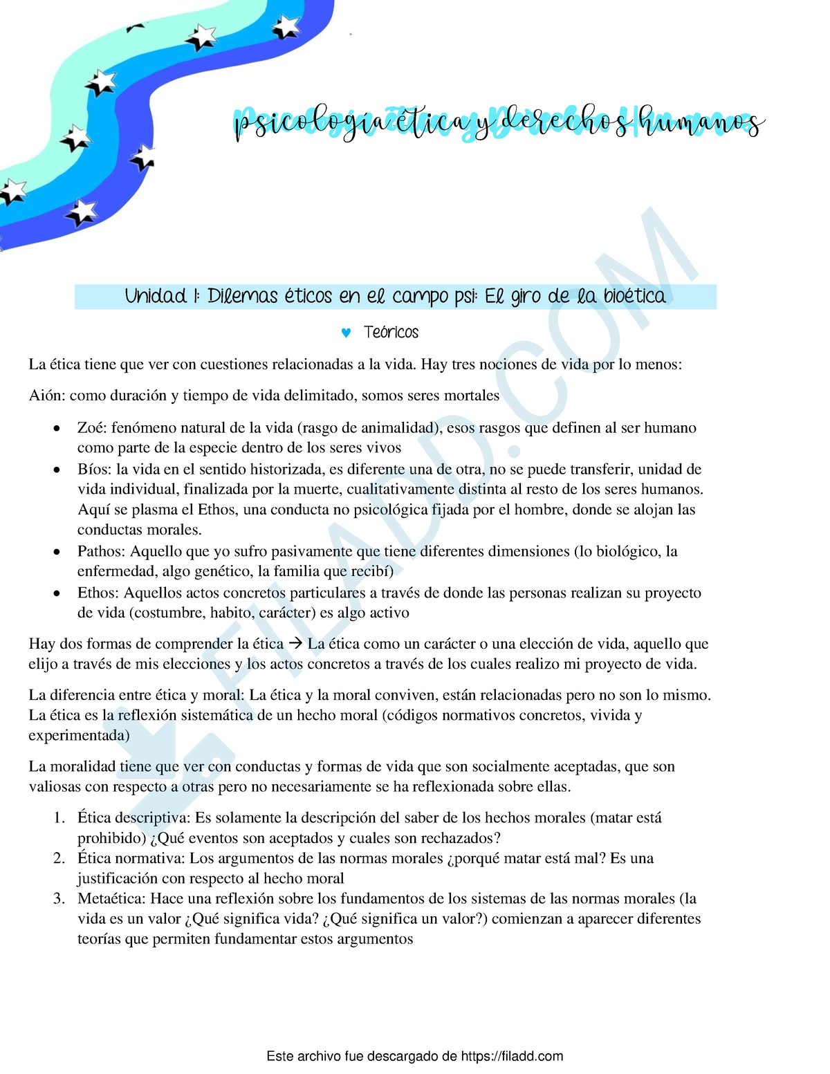 Resumen Etica Primer Parcial Bareiro 2021 - Unidad 1: Dilemas éticos En ...