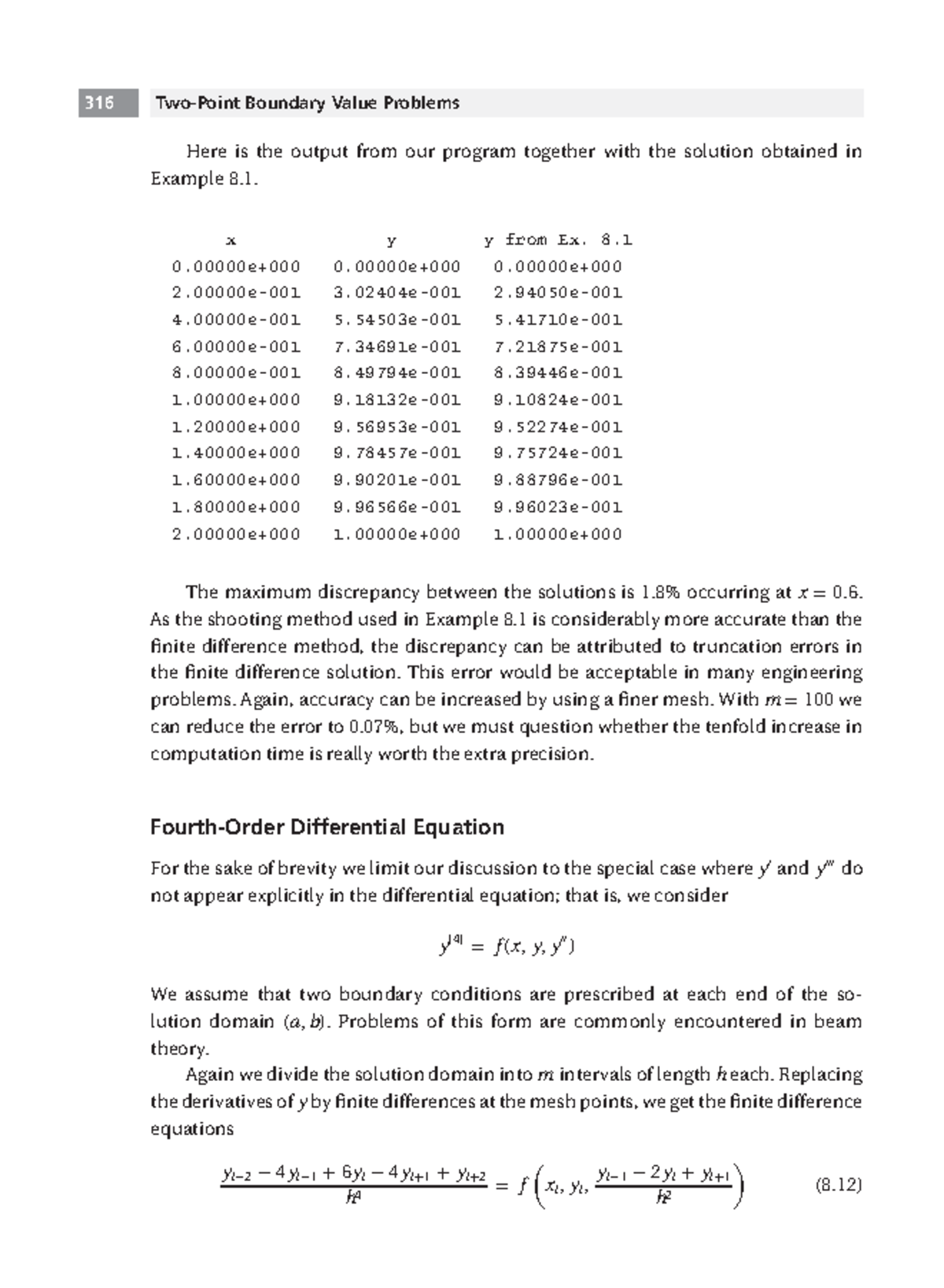 Numerical Method with Python-109 - 316 Two-Point Boundary Value ...
