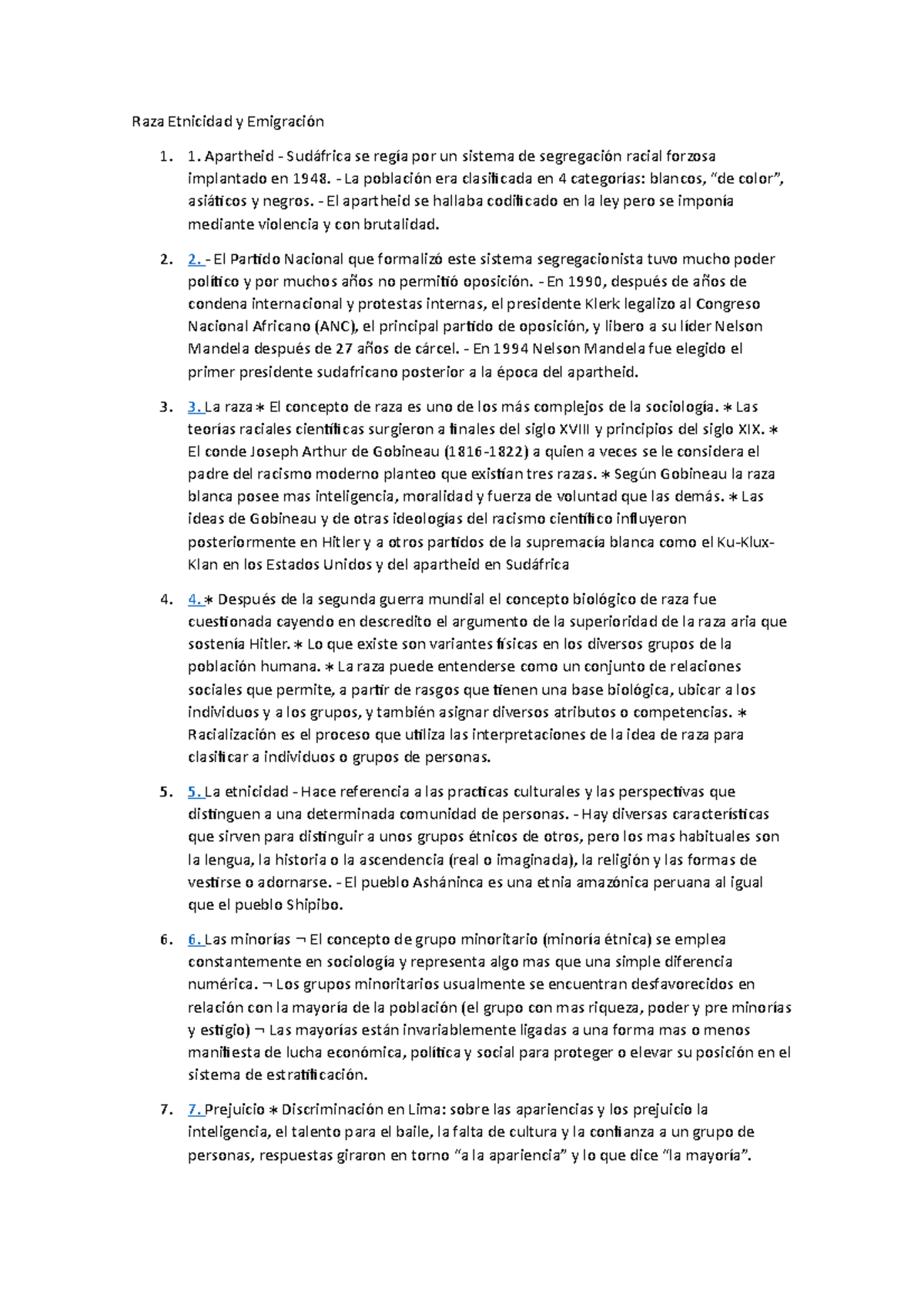 Capitulo 16 Raza Etnicidad Y Emigraci n Sociolog a UNNE Studocu