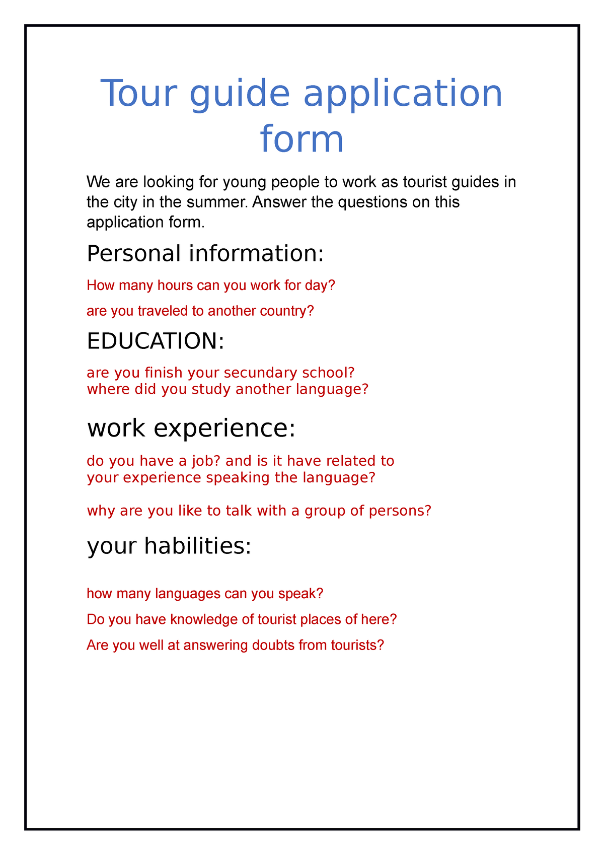 trabajo-de-ingles-room-4-tour-guide-application-form-we-are-looking