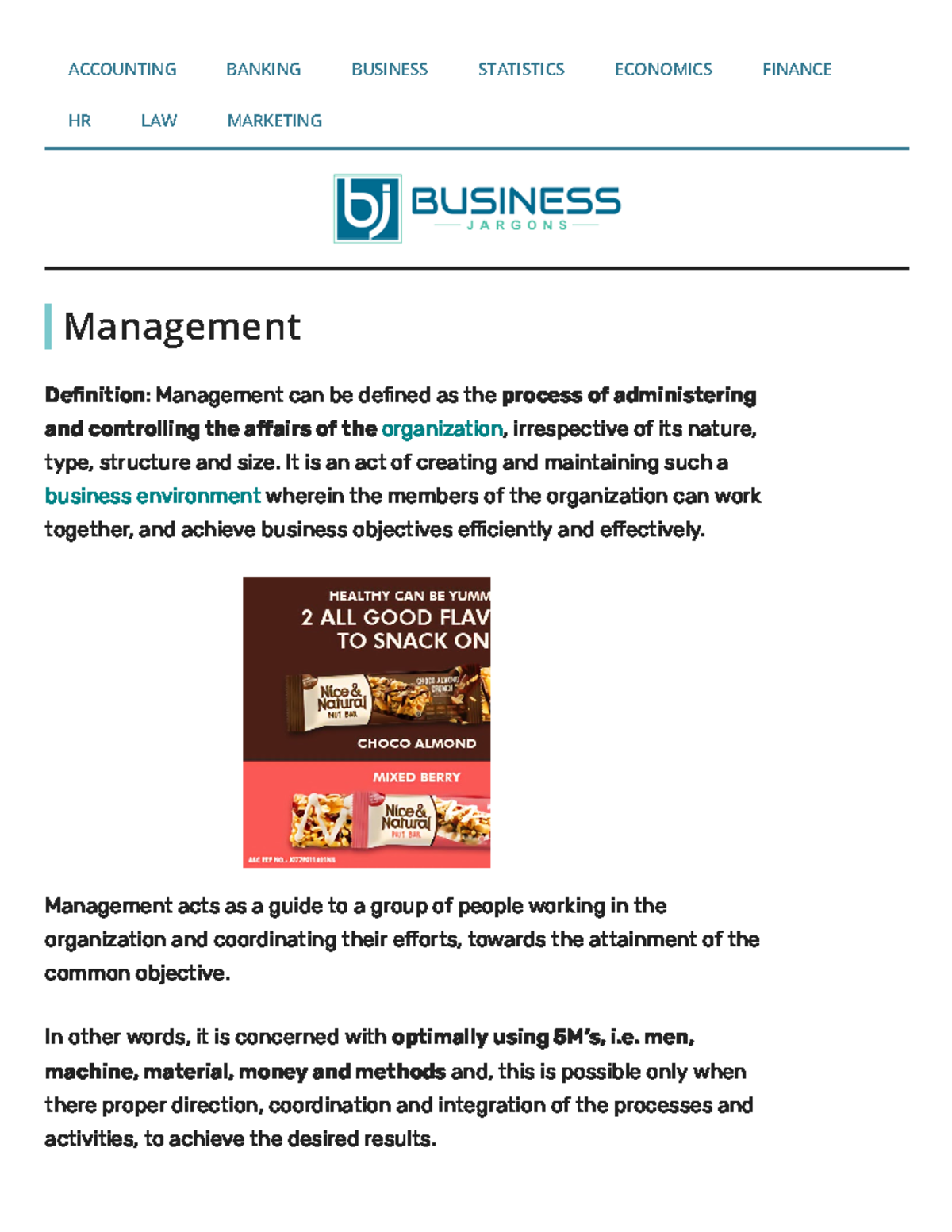 What is Management definition, characteristics, levels and functions ...