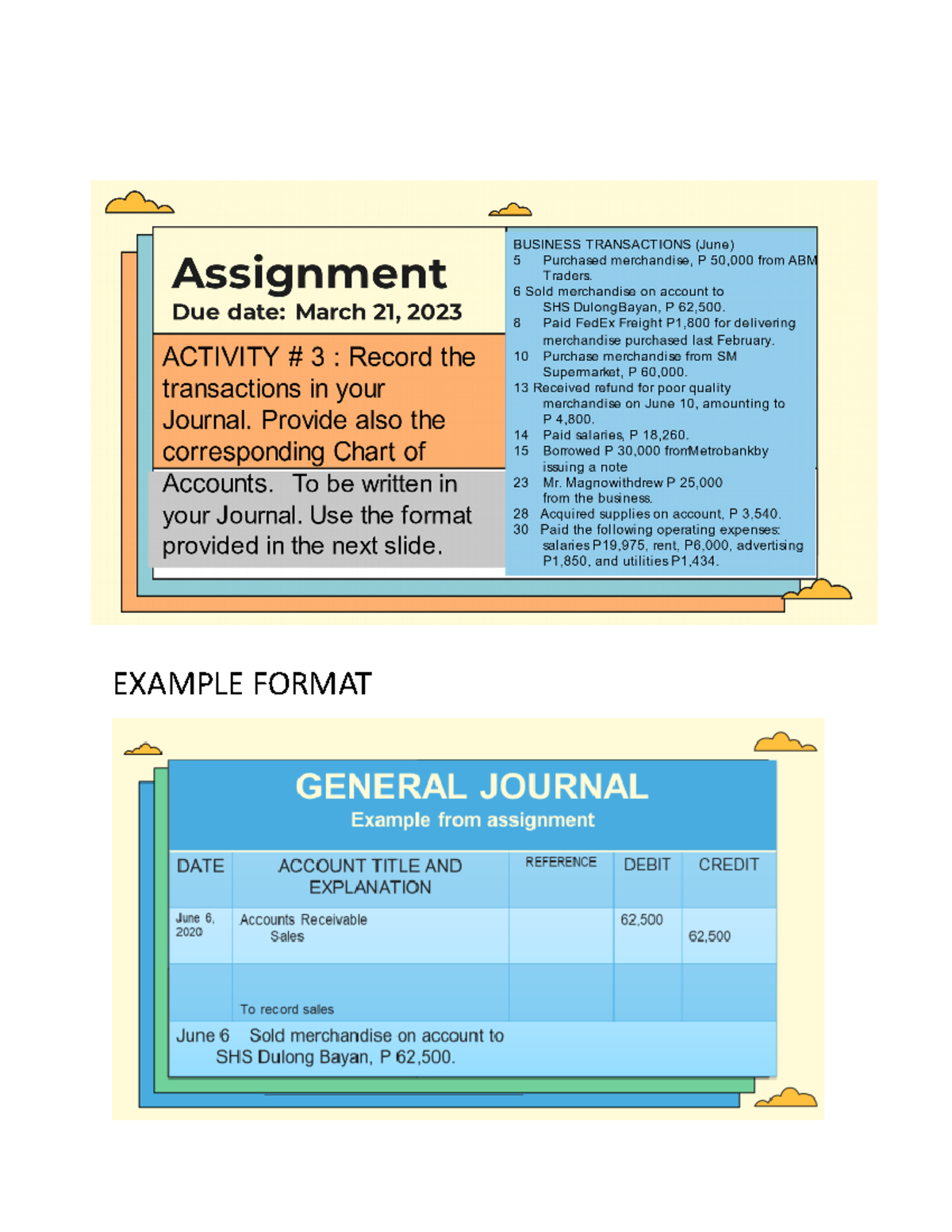 ae assignment journal