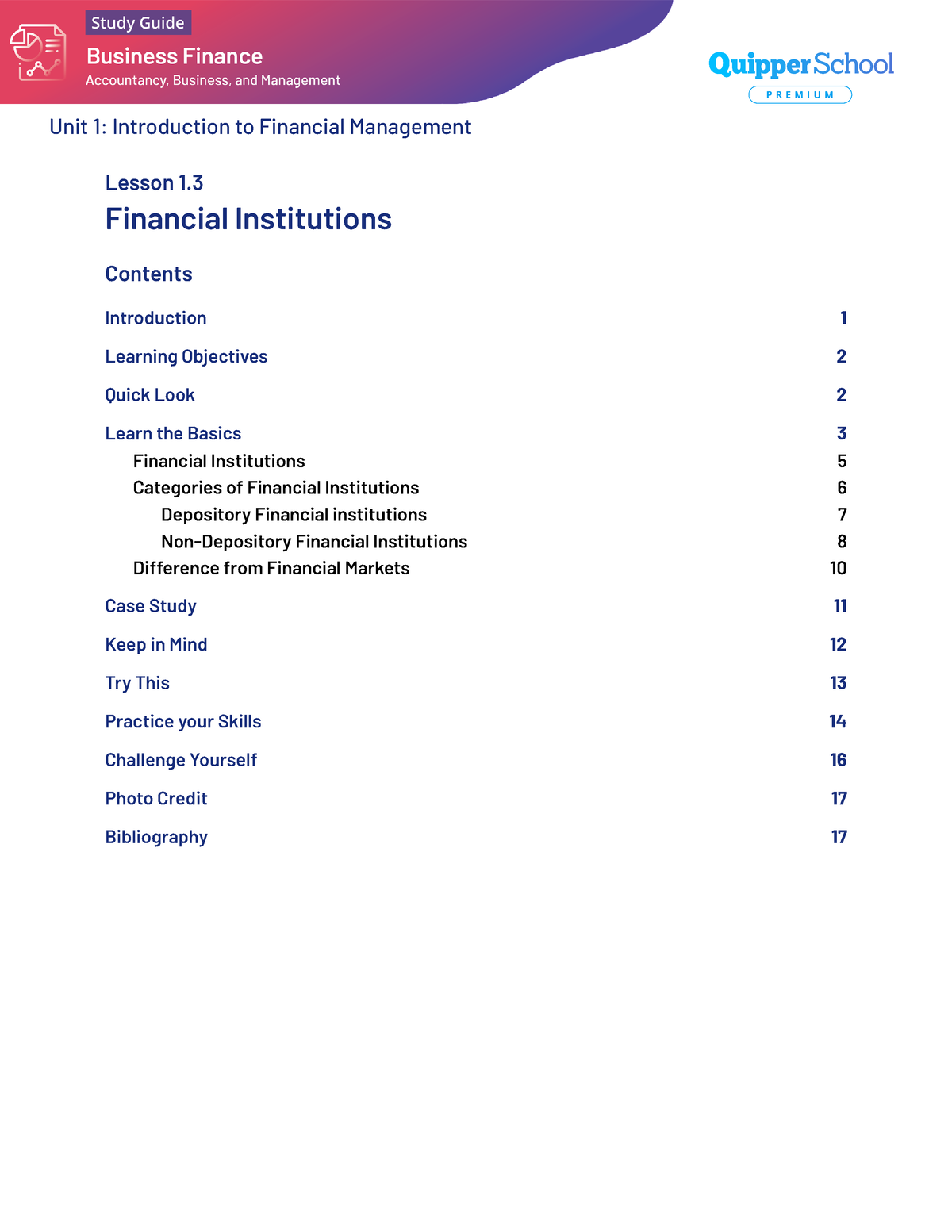 BF SG 12 Q3 0103 - Business Finance Module - Accounting - Studocu