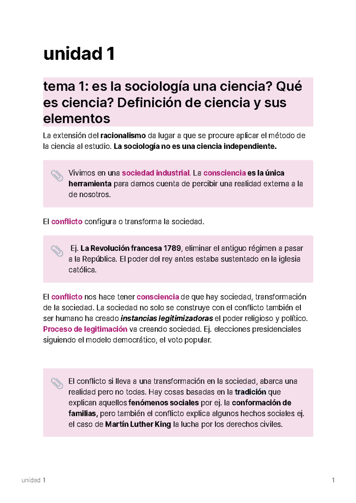 Introducción a la sociología - unidad 1 tema 1: es la sociología una ...