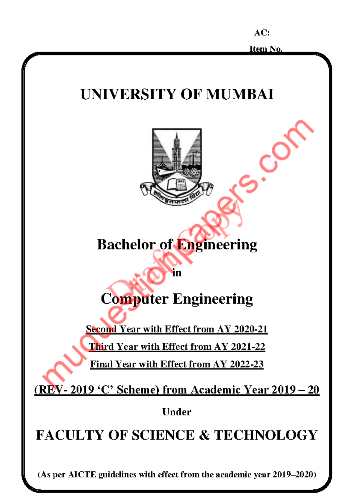 Be computer-engineering third-year-te-semester-5-rev-2019-c-scheme - AC ...