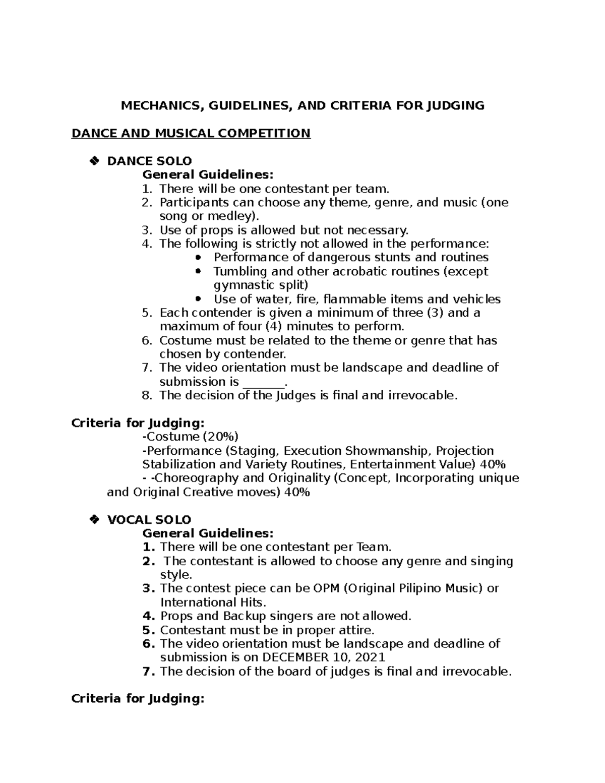 Inbound 4194726649354425723 MECHANICS GUIDELINES AND CRITERIA FOR 