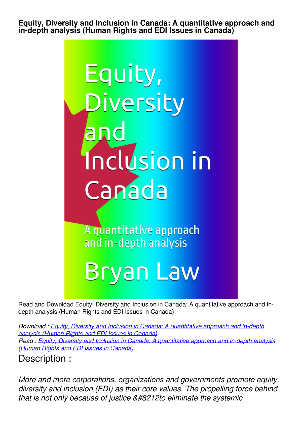 pdf-read-download-equity-diversity-and-inclusion-in-canada-a