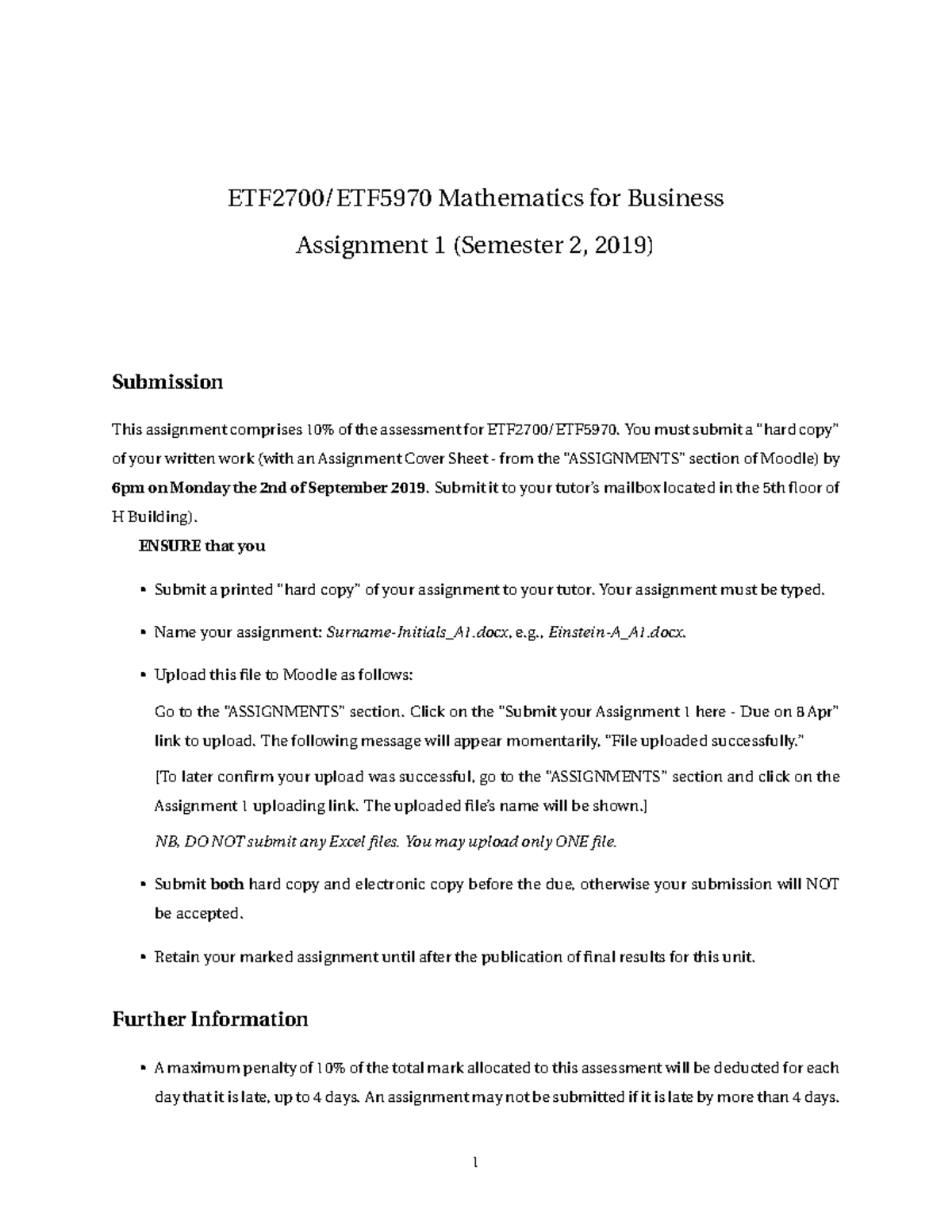 Monash assignment cover sheet 2020 picture